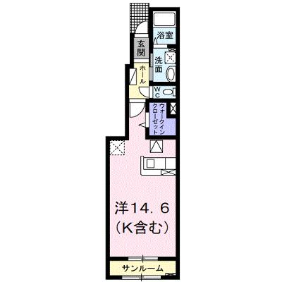 サニーマーヨバレーＢ 102【管理NO：1-020382202-01020】 ★家具家電は申し込み後に搬入します 2026年07月上旬入居可能の物件画像