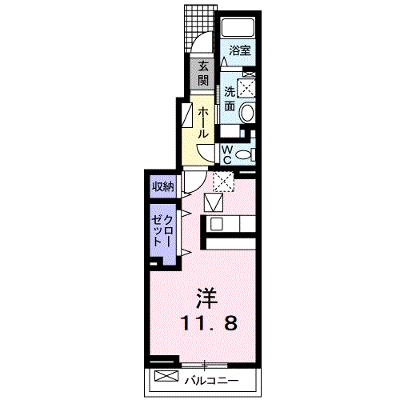 楓の樹 103【管理NO：1-023122701-01030】 ★家具家電は申し込み後に搬入します★ ★2026年08月下旬入居可能★の物件画像