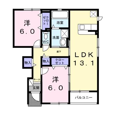 ディオパラッツオⅠ 102【管理NO：1-099248901-01020】 ★家具家電は申し込み後に搬入します★の物件画像