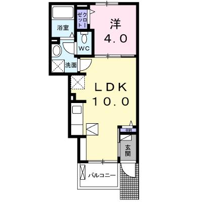 ジェントリー　Ｂ 103【管理NO：1-022671202-01030】 ★家具家電は申し込み後に搬入します★ ★2026年08月下旬入居可能★の物件画像