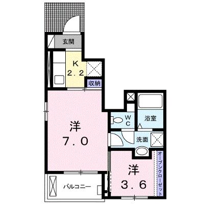 リヴェール　コート 104【管理NO：1-022471501-01040】 ★家具家電は申し込み後に搬入します★の物件画像