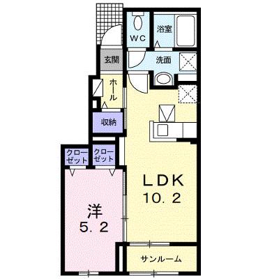 コンフォート　アライブⅥ 102【管理NO：1-026661302-01020】 ★家具家電は申し込み後に搬入します★ ★2026年08月中旬入居可能★の物件画像