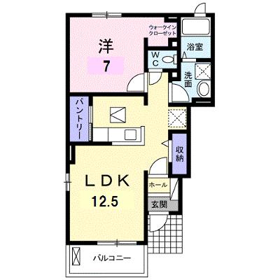 ガーデンハウス　Ｌ．Ａ　Ａ 101【管理NO：1-019880901-01010】 ★家具家電は申し込み後に搬入します★の物件画像