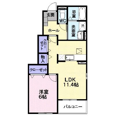 カルチェ・ド・モエ　Ｉ 101【管理NO：1-013781001-01010】 ★家具家電は申し込み後に搬入しますの物件画像