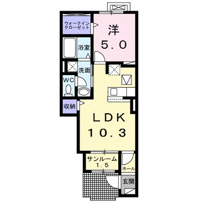 Ｔ´ｓハウスⅡ 104【管理NO：1-027748001-01040】 ★家具家電は申し込み後に搬入します 2026年07月下旬入居可能の物件画像