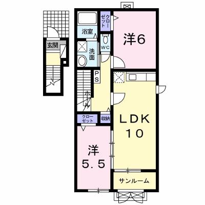 グレンジェルメＢ 201【管理NO：1-017285602-02010】 ★家具家電は申し込み後に搬入します 2026年08月上旬入居可能の物件画像