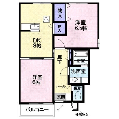 メゾン・ドゥ・アンジュ 104【管理NO：1-013153601-01040】 ★家具家電は申し込み後に搬入します 2026年07月中旬入居可能の物件画像