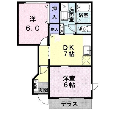 シュガーヒルズＢ 102【管理NO：1-010020201-01020】 ★家具家電は申し込み後に搬入します 2026年07月中旬入居可能の物件画像