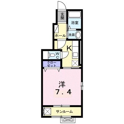 ベル・フルール 101【管理NO：1-025188401-01010】 ★家具家電は申し込み後に搬入します 2026年08月中旬入居可能の物件画像