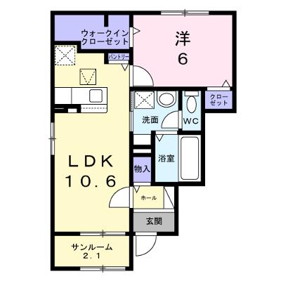 ジール 101【管理NO：1-028593201-01010】 ★家具家電は申し込み後に搬入します 2026年10月上旬入居可能の物件画像
