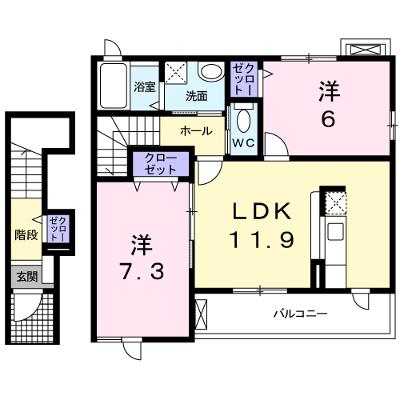 ロトルア 202【管理NO：1-016711501-02020】 ★家具家電は申し込み後に搬入します 2026年08月下旬入居可能の物件画像