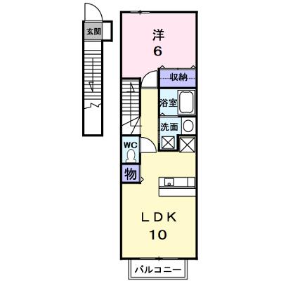 Ｓｅｉｓ豊潤　Ｂ棟 201【管理NO：1-013619502-02010】 ★家具家電は申し込み後に搬入します 2026年08月上旬入居可能の物件画像