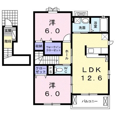 ポポラーレⅣ 201【管理NO：1-020424702-02010】 2026年08月上旬入居可能の物件画像