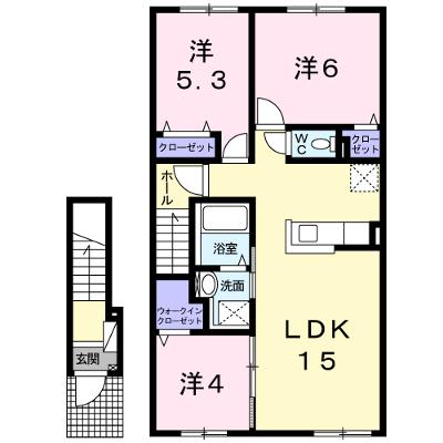 ココア　ナガヤマ 203【管理NO：1-021100401-02030】 ★家具家電は申し込み後に搬入します★ ★2026年08月中旬入居可能★の物件画像