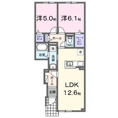 ココル 105【管理NO：1-028670301-01050】 ★家具家電は申し込み後に搬入します★ ★2027年02月上旬入居可能★の物件画像