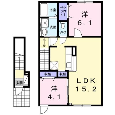 アーク・ガーデンⅡ 203【管理NO：1-020267401-02030】 2026年08月上旬入居可能の物件画像