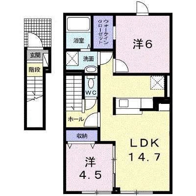 Ｖｅｓｓｅｌ　ＨｉｌｌｓⅡ 201【管理NO：1-019201101-02010】 2026年08月上旬入居可能の物件画像