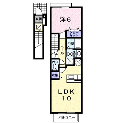 コーポミューゲ 202【管理NO：1-014282501-02020】 2026年08月上旬入居可能の物件画像