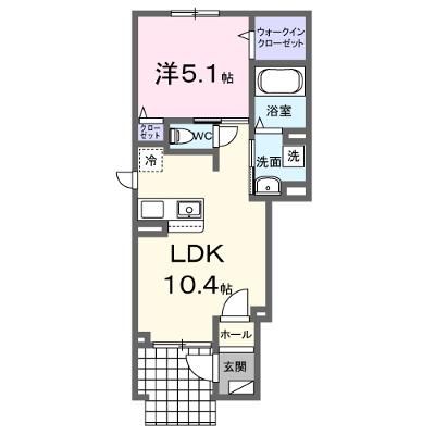 パレスウトナイＣ 101【管理NO：1-027358801-01010】 2026年08月上旬入居可能の物件画像