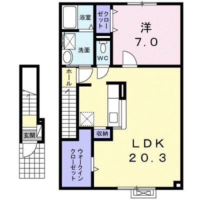 エルムプラシードＡ１０号館 202【管理NO：1-020982102-02020】 ★家具家電は申し込み後に搬入します 2026年08月下旬入居可能の物件画像
