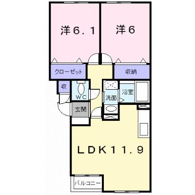 ジェルメ日乃出町 204【管理NO：1-012426901-02040】 ★家具家電は申し込み後に搬入しますの物件画像