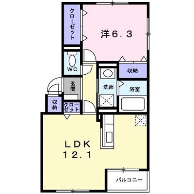 ジェルメ本町 101【管理NO：1-012147401-01010】 ★家具家電は申し込み後に搬入しますの物件画像