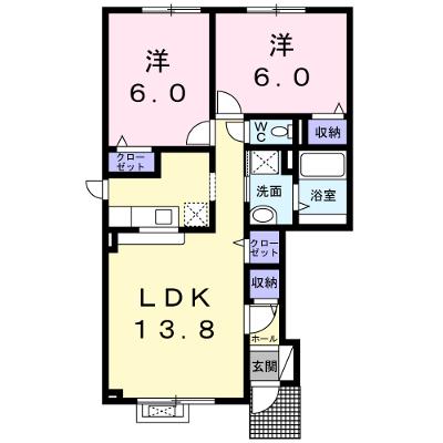 ソレアードⅡ 101【管理NO：1-019115902-01010】 ★家具家電は申し込み後に搬入します 2026年08月中旬入居可能の物件画像