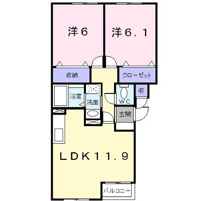 ジェルメ日乃出町 303【管理NO：1-012426901-03030】 ★家具家電は申し込み後に搬入します 2026年07月下旬入居可能の物件画像