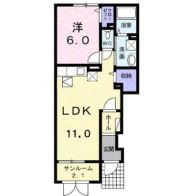 ジェルメオーブ 102【管理NO：1-019285201-01020】 ★家具家電は申し込み後に搬入します★ ★2026年08月上旬入居可能★の物件画像