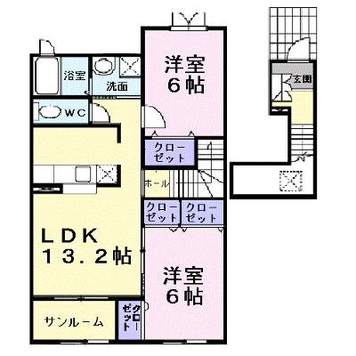 ディアコート川崎 202【管理NO：1-013778101-02020】 ★家具家電は申し込み後に搬入します★ ★2026年08月下旬入居可能★の物件画像