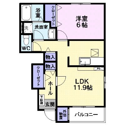 フォレストヴィラ 114【管理NO：1-013986901-01040】 ★家具家電は申し込み後に搬入します★ ★2026年08月下旬入居可能★の物件画像