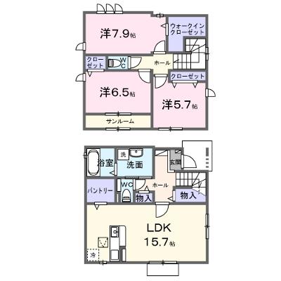シェーネ東原　Ⅱ 101【管理NO：1-028716402-01010】 ★家具家電は申し込み後に搬入します★ ★2026年10月上旬入居可能★の物件画像