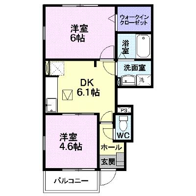 フィオーレ　グリーンヒル 101【管理NO：1-012022301-01010】 ★家具家電は申し込み後に搬入します 2026年08月上旬入居可能の物件画像