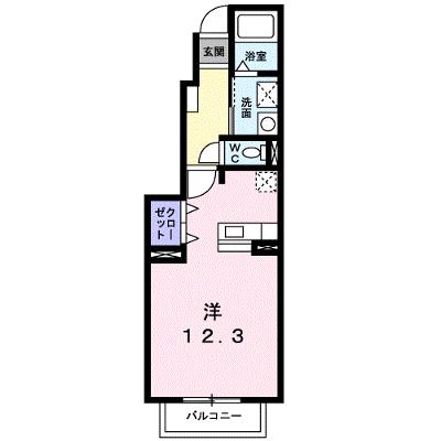 パルフォレストＢ 102【管理NO：1-012204901-01020】 ★家具家電は申し込み後に搬入します★の物件画像