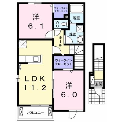 ラフレシールⅠ 201【管理NO：1-019192001-02010】 ★家具家電は申し込み後に搬入します 2026年07月下旬入居可能の物件画像