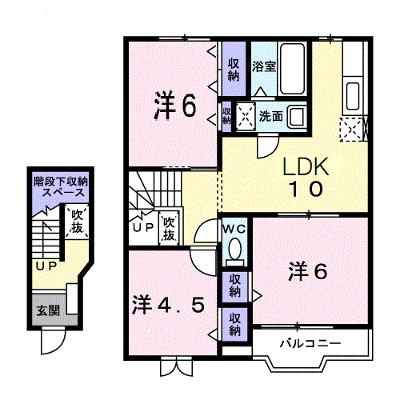サニーハウスⅠ 202【管理NO：1-007238001-02020】 ★家具家電は申し込み後に搬入します★ ★2026年08月下旬入居可能★の物件画像