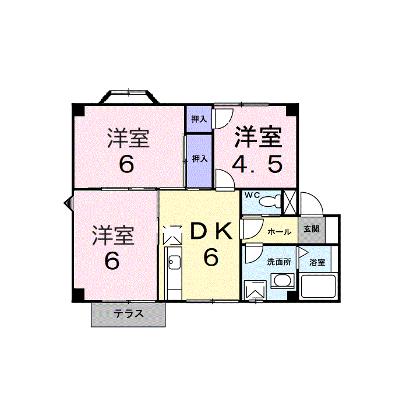 ロイヤルパレス恩田 102【管理NO：1-003135701-01020】 ★家具家電は申し込み後に搬入します★ ★2026年08月下旬入居可能★の物件画像
