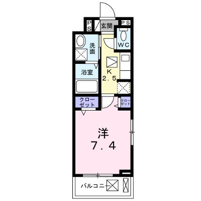 カレント 101【管理NO：1-026707101-01010】 ★家具家電は申し込み後に搬入します★ ★2026年08月下旬入居可能★の物件画像