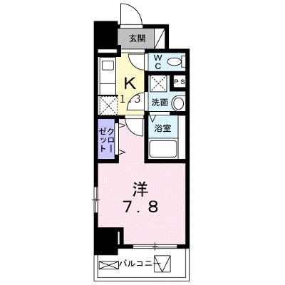 グランシャトル　高崎 204【管理NO：1-026154401-02040】 ★家具家電は申し込み後に搬入します★ ★2026年08月中旬入居可能★の物件画像