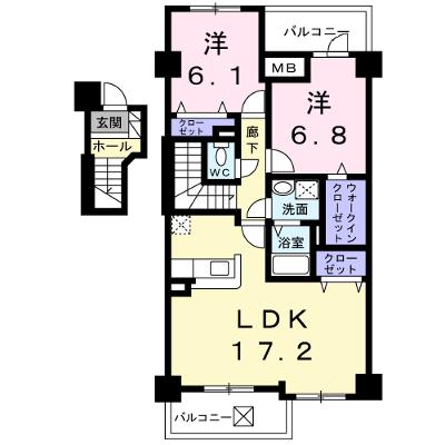 カイラス・ドルフ 203【管理NO：1-010681801-02030】 ★家具家電は申し込み後に搬入します★の物件画像