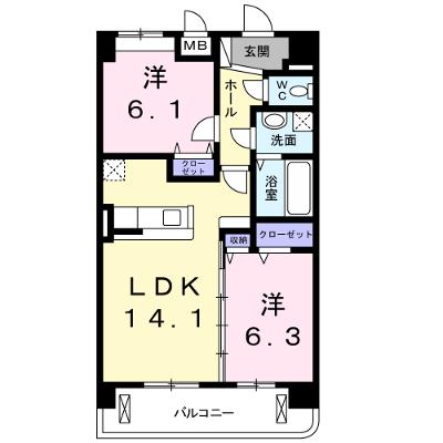 グランツ柏の葉 401【管理NO：1-017032801-04010】 ★家具家電は申し込み後に搬入します 2026年09月中旬入居可能の物件画像