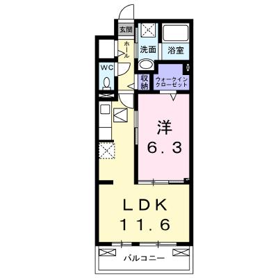 クオーレＤ 104【管理NO：1-026930604-01040】 ★家具家電は申し込み後に搬入します 2026年07月中旬入居可能の物件画像