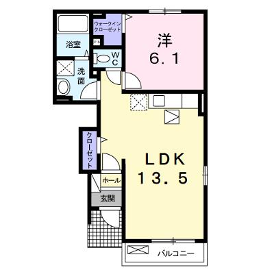 アルモニーＣ 103【管理NO：1-016196503-01030】 ★家具家電は申し込み後に搬入します 2026年08月上旬入居可能の物件画像