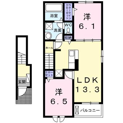 アイランドヒルズ神栖Ⅲ 205【管理NO：1-026831003-02050】 ★家具家電は申し込み後に搬入します 2026年08月中旬入居可能の物件画像
