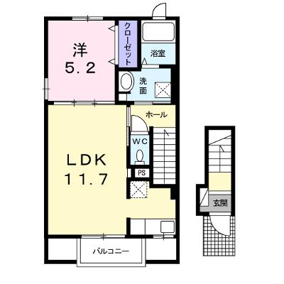 シャインズ　ウィンドⅡ 201【管理NO：1-022384802-02010】 ★家具家電は申し込み後に搬入します 2026年08月上旬入居可能の物件画像