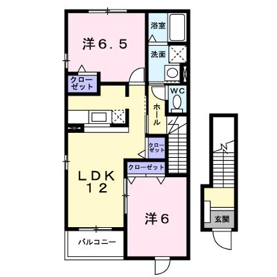 ウィステリア 201【管理NO：1-013784401-02010】 ★家具家電は申し込み後に搬入します 2026年07月下旬入居可能の物件画像