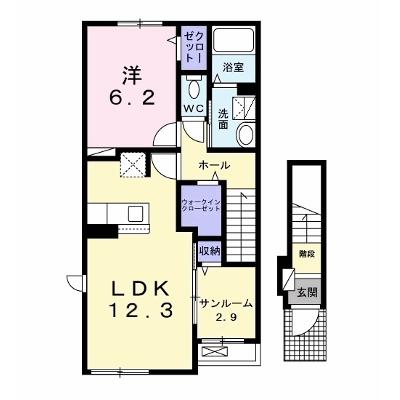 プロスペラージュ 201【管理NO：1-026653201-02010】 ★家具家電は申し込み後に搬入します 2026年08月中旬入居可能の物件画像