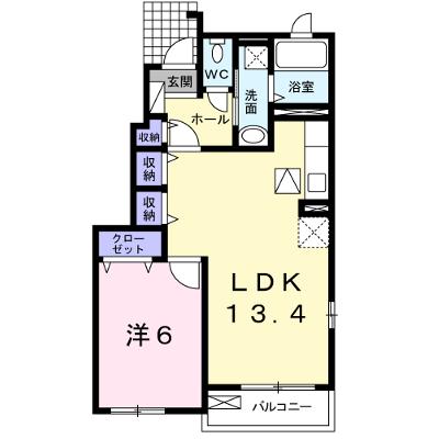 ラクス　ビリーブ 101【管理NO：1-017089101-01010】 ★家具家電は申し込み後に搬入します★ ★2026年08月上旬入居可能★の物件画像