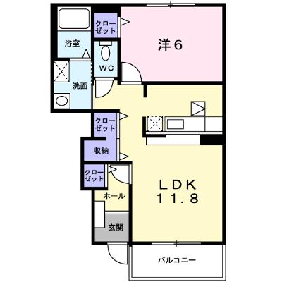グランメールⅡ 102【管理NO：1-014711501-01020】 ★家具家電は申し込み後に搬入します 2026年08月中旬入居可能の物件画像