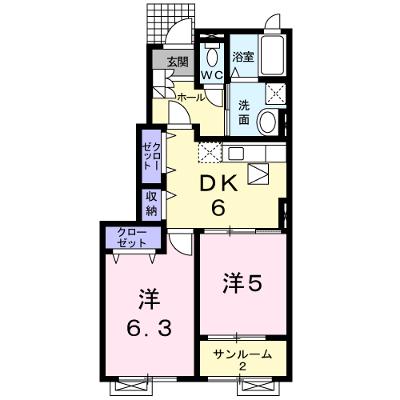 ビレッジケイツⅢ 102【管理NO：1-015345601-01020】 ★家具家電は申し込み後に搬入します 2026年08月上旬入居可能の物件画像